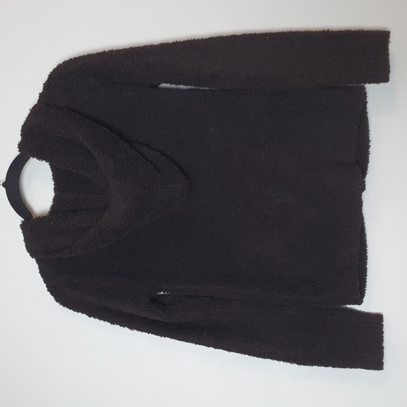 Barefoot Dreams CozyChic Relaxed Hoodie Fuzzy Jacket - Picture 10 of 10